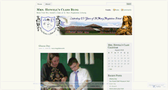 Desktop Screenshot of mrshowellsclass.wordpress.com