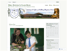 Tablet Screenshot of mrshowellsclass.wordpress.com