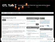 Tablet Screenshot of gtltornt.wordpress.com