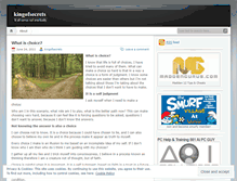 Tablet Screenshot of kingofsecrets.wordpress.com