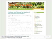 Tablet Screenshot of millergarden.wordpress.com