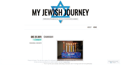 Desktop Screenshot of jewishjourney.wordpress.com