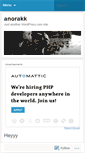 Mobile Screenshot of anorakk.wordpress.com