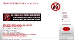 Desktop Screenshot of musicaenrosario.wordpress.com