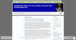 Desktop Screenshot of lightinstitute.wordpress.com