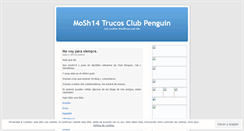 Desktop Screenshot of mosh14.wordpress.com