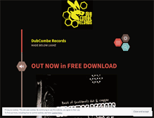 Tablet Screenshot of dubcomberecords.wordpress.com