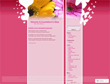 Tablet Screenshot of foundation17.wordpress.com