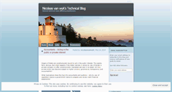 Desktop Screenshot of nicolaasvanwyk.wordpress.com