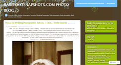 Desktop Screenshot of barefootsnapshots.wordpress.com