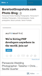 Mobile Screenshot of barefootsnapshots.wordpress.com
