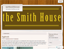 Tablet Screenshot of 3508smithhouse.wordpress.com