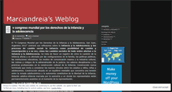 Desktop Screenshot of marciandreia.wordpress.com