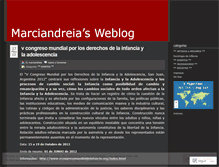 Tablet Screenshot of marciandreia.wordpress.com