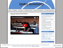 Tablet Screenshot of muniandes.wordpress.com