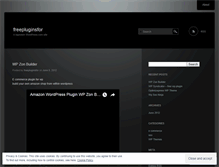 Tablet Screenshot of freepluginsfor.wordpress.com