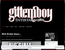 Tablet Screenshot of gittemboy.wordpress.com
