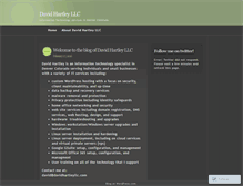 Tablet Screenshot of davidhartleyllc.wordpress.com