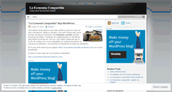 Desktop Screenshot of economiacompartida.wordpress.com