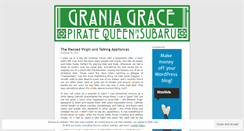 Desktop Screenshot of graniagrace.wordpress.com