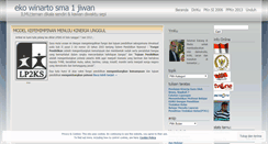 Desktop Screenshot of ekowinarto.wordpress.com