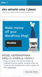 Mobile Screenshot of ekowinarto.wordpress.com