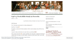 Desktop Screenshot of eating4god.wordpress.com