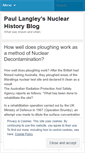 Mobile Screenshot of nuclearhistory.wordpress.com