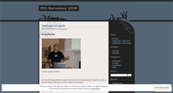 Desktop Screenshot of natyfezbcn2008.wordpress.com