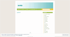 Desktop Screenshot of nhrb.wordpress.com