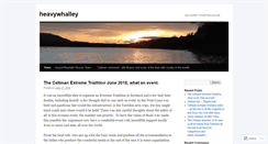 Desktop Screenshot of heavywhalley.wordpress.com