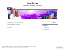 Tablet Screenshot of fourthrow.wordpress.com