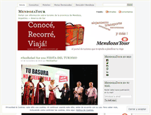 Tablet Screenshot of mendozatour.wordpress.com
