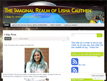 Tablet Screenshot of lishacauthen.wordpress.com