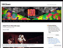 Tablet Screenshot of onehundreddown.wordpress.com