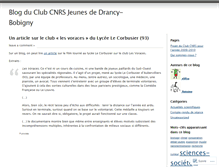 Tablet Screenshot of clubcnrs93.wordpress.com