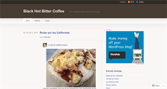 Desktop Screenshot of blackhotbittercoffee.wordpress.com