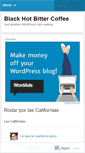 Mobile Screenshot of blackhotbittercoffee.wordpress.com