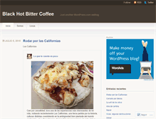 Tablet Screenshot of blackhotbittercoffee.wordpress.com