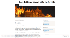 Desktop Screenshot of kateloftesness.wordpress.com