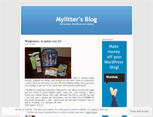 Tablet Screenshot of mylitter.wordpress.com