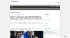 Desktop Screenshot of chrisgraham76.wordpress.com