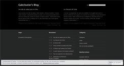 Desktop Screenshot of gabcloutier.wordpress.com