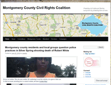 Tablet Screenshot of mococivilrights.wordpress.com