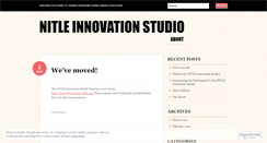 Desktop Screenshot of nitleinnovationstudio.wordpress.com