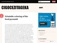 Tablet Screenshot of cigocezitageka.wordpress.com