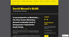 Desktop Screenshot of davidmerzel.wordpress.com