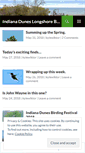 Mobile Screenshot of indianadunesbirding.wordpress.com