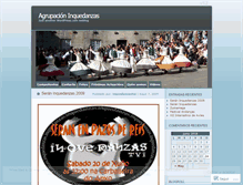 Tablet Screenshot of inquedanzastui.wordpress.com