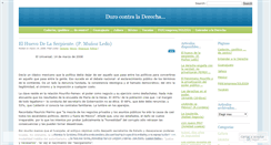 Desktop Screenshot of durocontraladerecha.wordpress.com